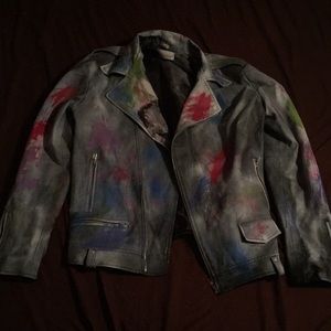 Custom foe leather slim fit xl